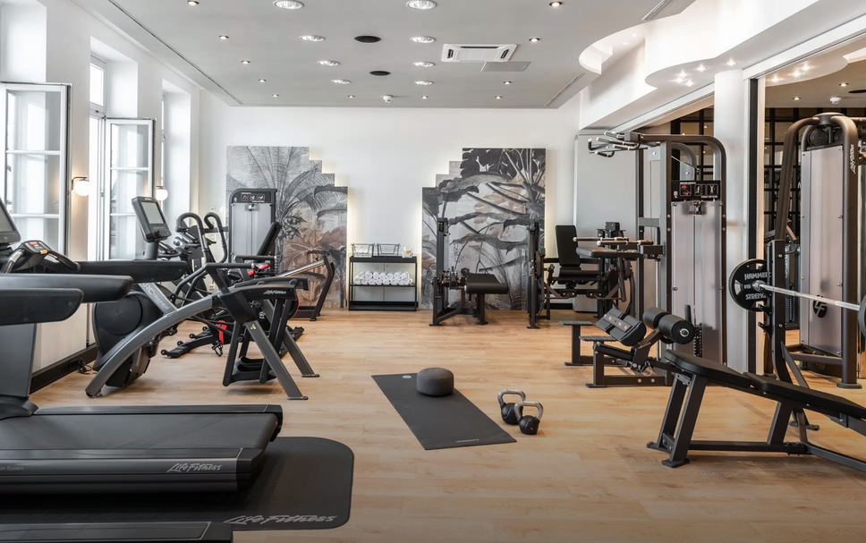Fitnessbereich Foto